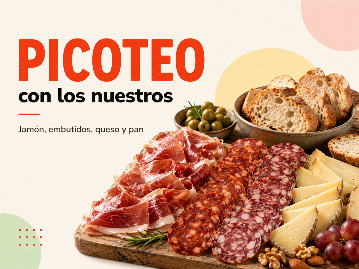 Tabla ibérica para compartir