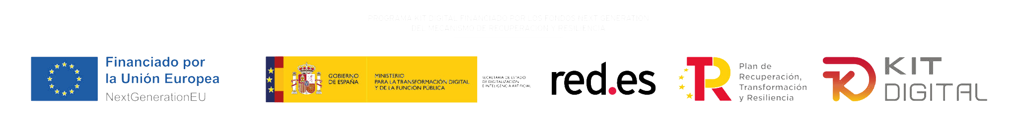 Logos de financiación Kit Digital