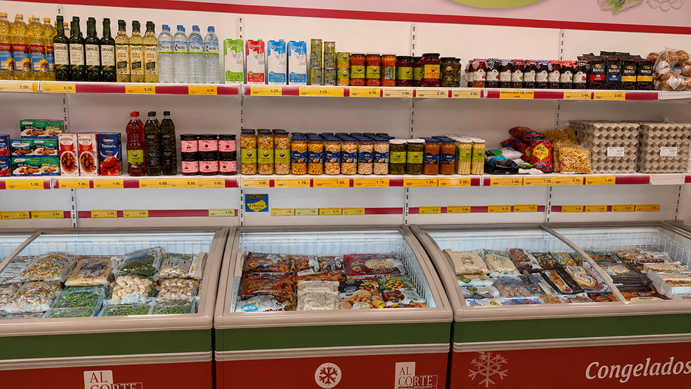 Congelados y básicos de despensa
